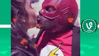 Try Not To Laugh Or Grin - Superhero Vines Compilation 2017 !!- 