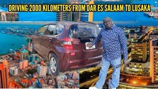 Epic Road Trip: Driving Honda Fit For 2000km from Dar es Salaam to Lusaka | Traveltainment