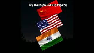 world strongest country in 2022 to 2100 (no hate) #short #strongest #country