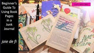 Beginner's Guide To Using Book Pages In A Junk Journal