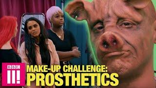 Movie Prosthetics Make-Up Challenge | Britain's Next Make-Up Star: Glow Up