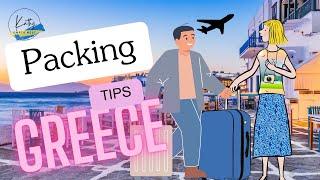 Ultimate Packing Guide for Greece Vacation! GREEK ISLANDS!