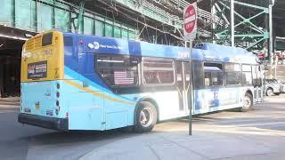 MTA NYCT #7667 on the L91 L train Subway Shuttle awaiting boarding