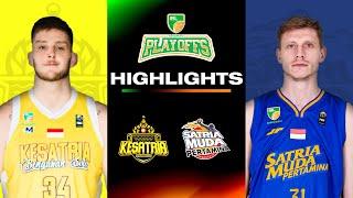 Playoffs Highlight: Kesatria Bengawan vs Solo Satria Muda Pertamina | July 15 | IBL Tokopedia 2024