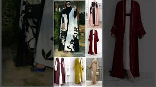 colour abaya design | coat abaya style