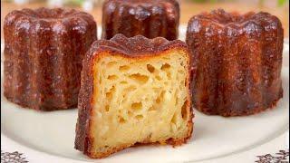 Bordeaux canelés! Crispy and tender! Best French cake! A legendary dessert