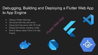 Debugging, Building and Deploying a Flutter Web App to App Engine