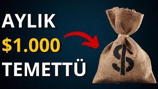 Aylık $1.000 Temettü Geliri için Gerekli Olan Portföy Büyüklüğü