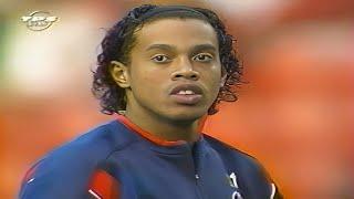 Young Ronaldinho Magical Show For PSG in 2002