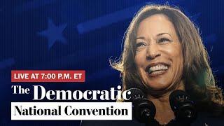 Kamala Harris speaks at Democratic National Convention