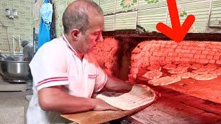 Cooking barbari bread in the oven / is really interesting / Cooking this bread is simple and fast