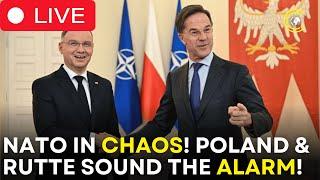 LIVE NOW: NATO PANIC! Polish Leader & Mark Rutte Respond to US NATO Shift! | CLRCUT