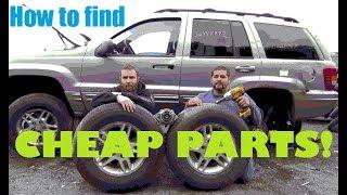 How to find CHEAP PARTS and WIN at the U-Pull Junk Yard: D&E in the U-Pull 1