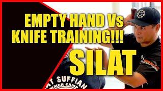 SILAT EMPTY HAND Vs KNIFE TRAINING!!! Maul Mornie SSBD