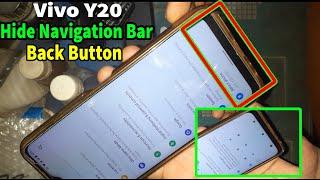 #Vivo_Y20_Hide_Navigation_Bar Or How To Change #Navigation_bar_Back_Button #Gesture_Navigation