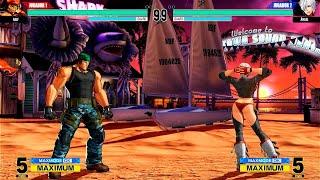 RALF VS ANGEL - KOF XV