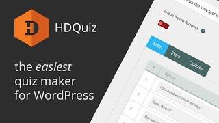 HD Quiz Tutorial - Best Free WordPress Quiz Plugin - Harmonic Design