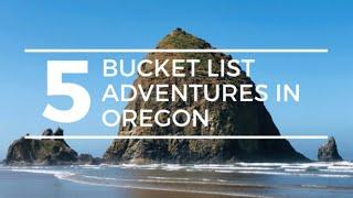 5 BUCKET LIST ADVENTURES in OREGON | Oregon RV Travel Crater Lake National Park to the Oregon Coast