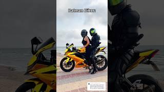 Batman Biker, part 2️️My Bat moto armor in bio #moto #auto