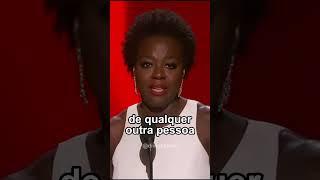 O que Viola Davis disse quando recebeu o Prêmio Emmy