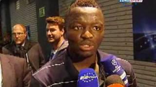 Muntari talks ahead of the Uefa Champions League final