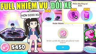 Play Together | Mình Làm Full Nhiệm Vụ 5000 Xu Nhận Xe, 30 Túi Thẻ, Trang Phục Idol Free