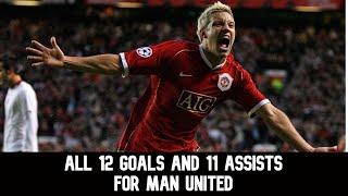 Alan Smith / All Goals and Assists for Manchester United