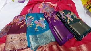 chickpet wholesale fancy saree's pick any@180rs festival special offer|single saree courier availabl