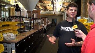 Brickmania headquarters tour