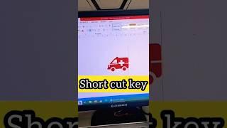 ambulance Short Cut key Msword #msword #shortcutkeys