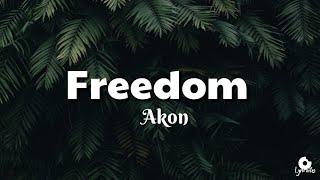 Akon - Freedom (lyrics video)