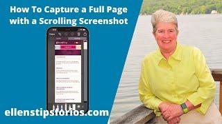 How To Capture a Full Page with a Scrolling Screenshot