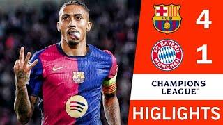  Barcelona vs Bayern Munich 4-1  Resumen y Goles | UEFA Champions League 2024/25