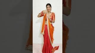 Saree with dupatta