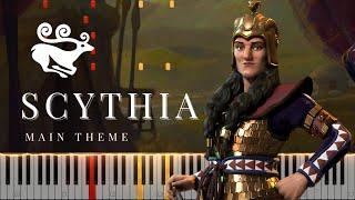 Civilization 6 - Scythia - Industrial/Atomic Theme - Synthesia Piano Cover