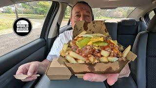 Loaded Cheeseburger Fries & Classic Chicken Burger From World Burger + $20 Off My Order