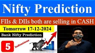 Tomorrow Market Prediction | 17-12-2024 | Bank Nifty Tomorrow Prediction | Nifty Prediction Tomorrow