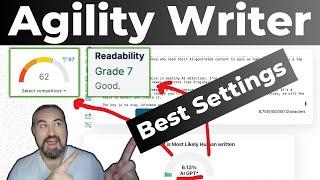 Best Settings for Agility Writer AI to Create FLAWLESS Content! 