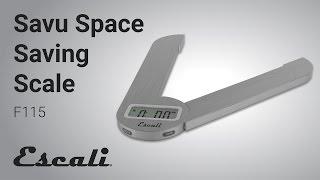 Escali Savu Space Saving Scale