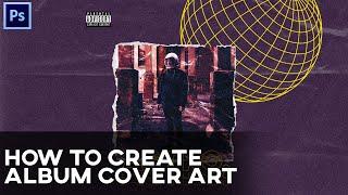 How To Create Album Cover Art || Photoshop Tutorial