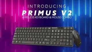 Amkette Primus V2 Wireless Keyboard and Mouse Combo || Best Wireless Keyboard and Mouse Combo