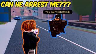 Can Batman ARREST ME in Roblox Jailbreak???