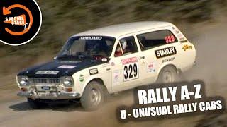 Rally A-Z - U for Unusual / Uncommon Rally Cars!