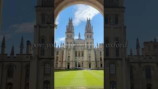 pov: you get to learn at oxford  #oxford #oxforduniversity #study #studymotivation #vlog #college