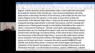 Renunciation of Freemasonry - Deliverance Prayer - St Michael Center