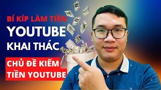 Cách Khai Thác Chủ Đề Kiếm Tiền Youtube Hiệu Quả Nhất Bằng TubeBuddy