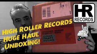 Huge High Roller Records Vinyl HAUL unboxing!