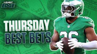 Thursday's BEST BETS and PICKS: Thursday Night Football + NBA | The Early Edge