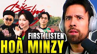 FIRST Listen to VIETNAMESE Music - BÂC BLING BÂC NINH - HOÀ MINZY REACTION