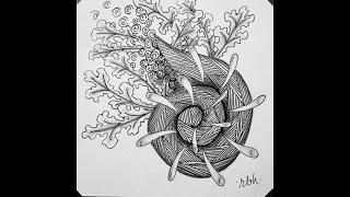 Weekly Zentangle® Tangle Video--SPIRAL